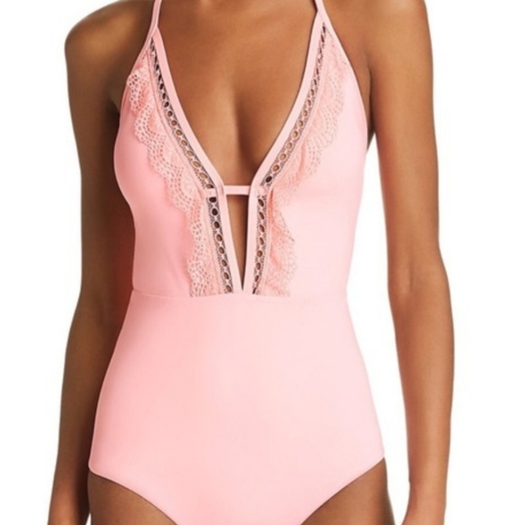 Laundry By Shelli Segal Other - Laundry by shelli Begal pink double tie back